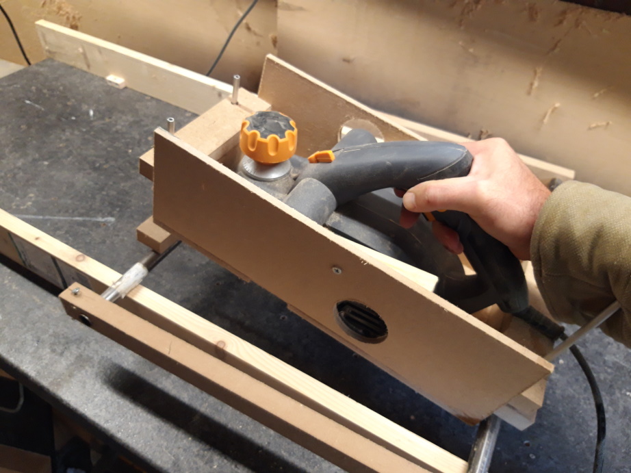 electric planer sled